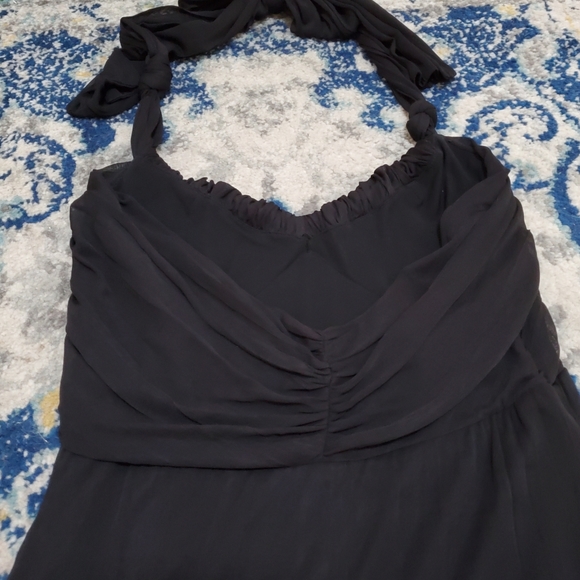 Yigal Azrouel Greecian Halter Dress Black 1 XS - Picture 7 of 9